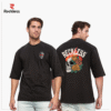 Flame Skull Oversized Tee
